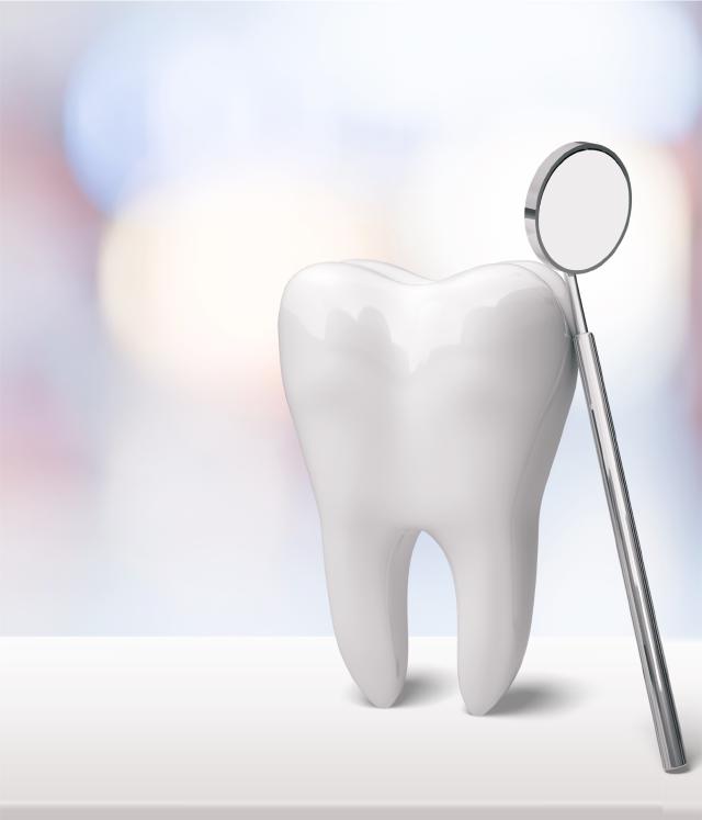 ilustrative image - tooth and dentist's mirror